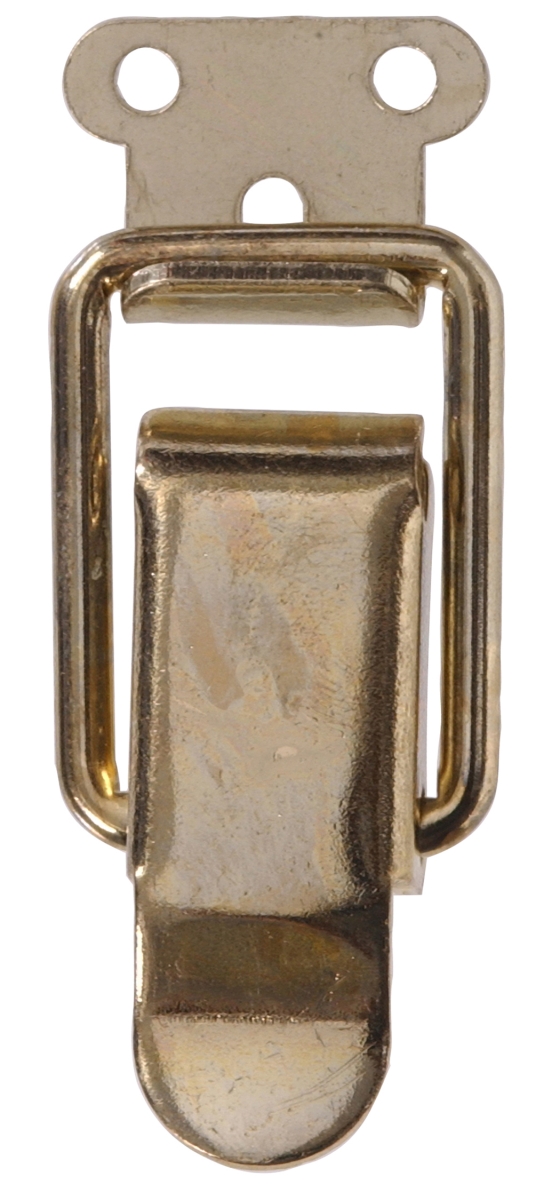 851525 Carded - Draw Catch, Polished Brass