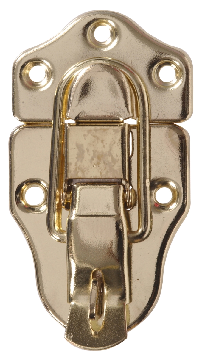 Carded - Ornamental Lock Draw Catches, Brass Plated