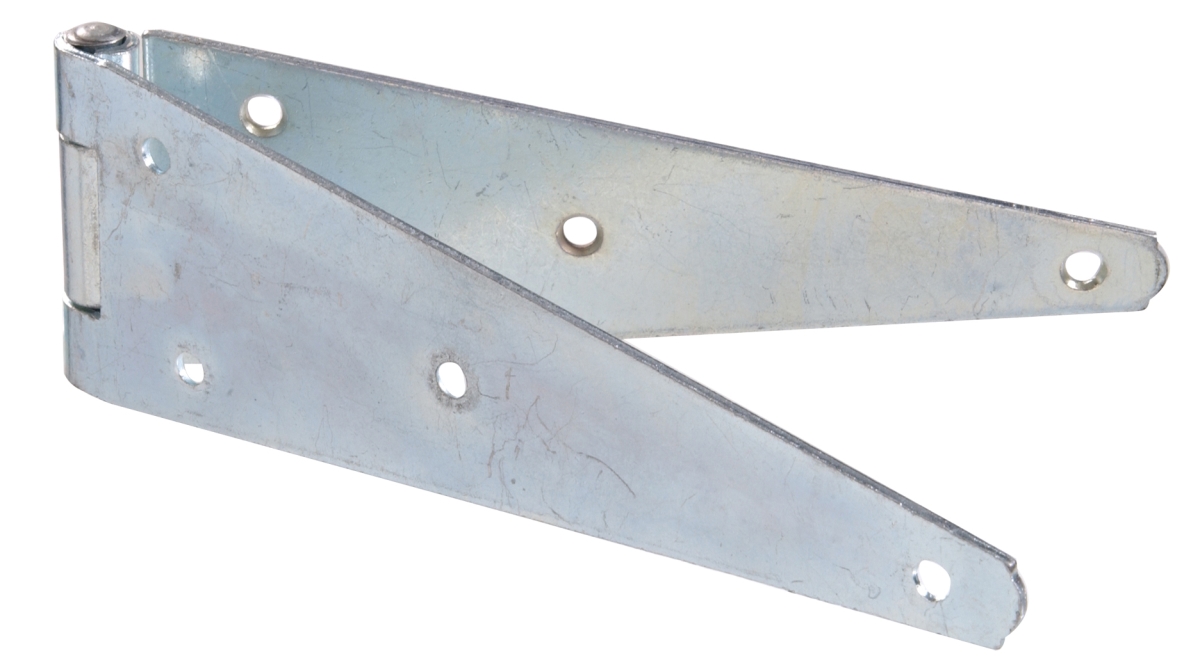 Flagged - Heavy Strap Hinge, Zinc - 10 in. - Pack of 5