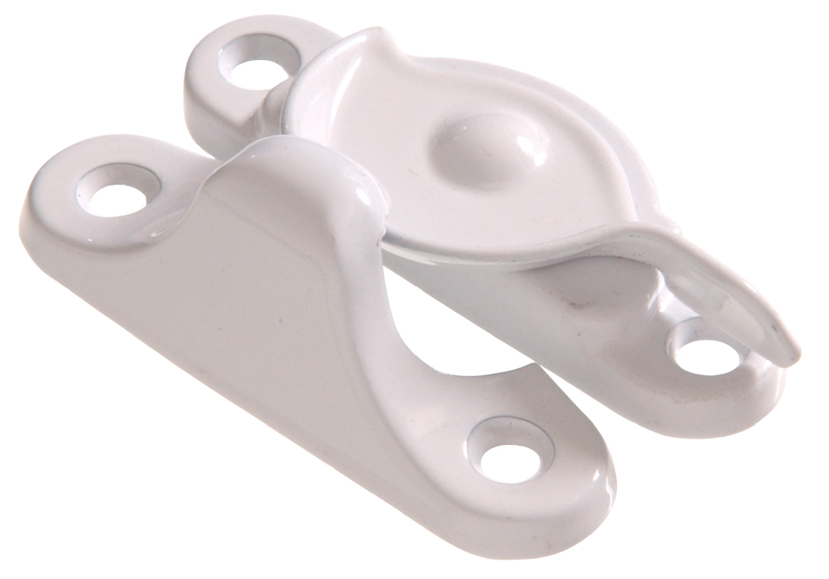 851778 Carded - Sash Lock, White