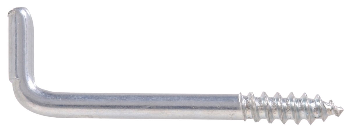 851859 Carded - Zinc Square Bend Hook, No. 106