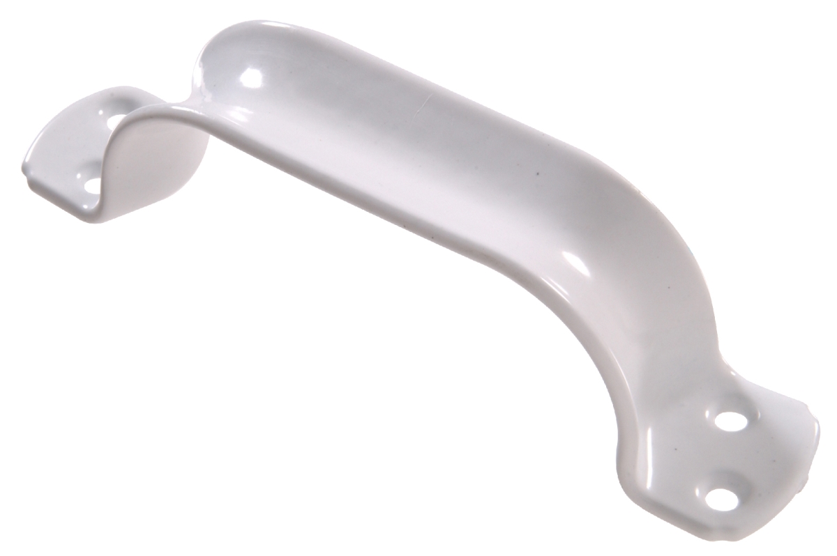 Carded - Heavy Duty Door Pulls, White Vinyl - 7 in.