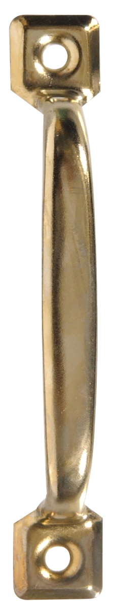 851909 Carded - Screen Door Pull, Brass Plated - 4.75 in.