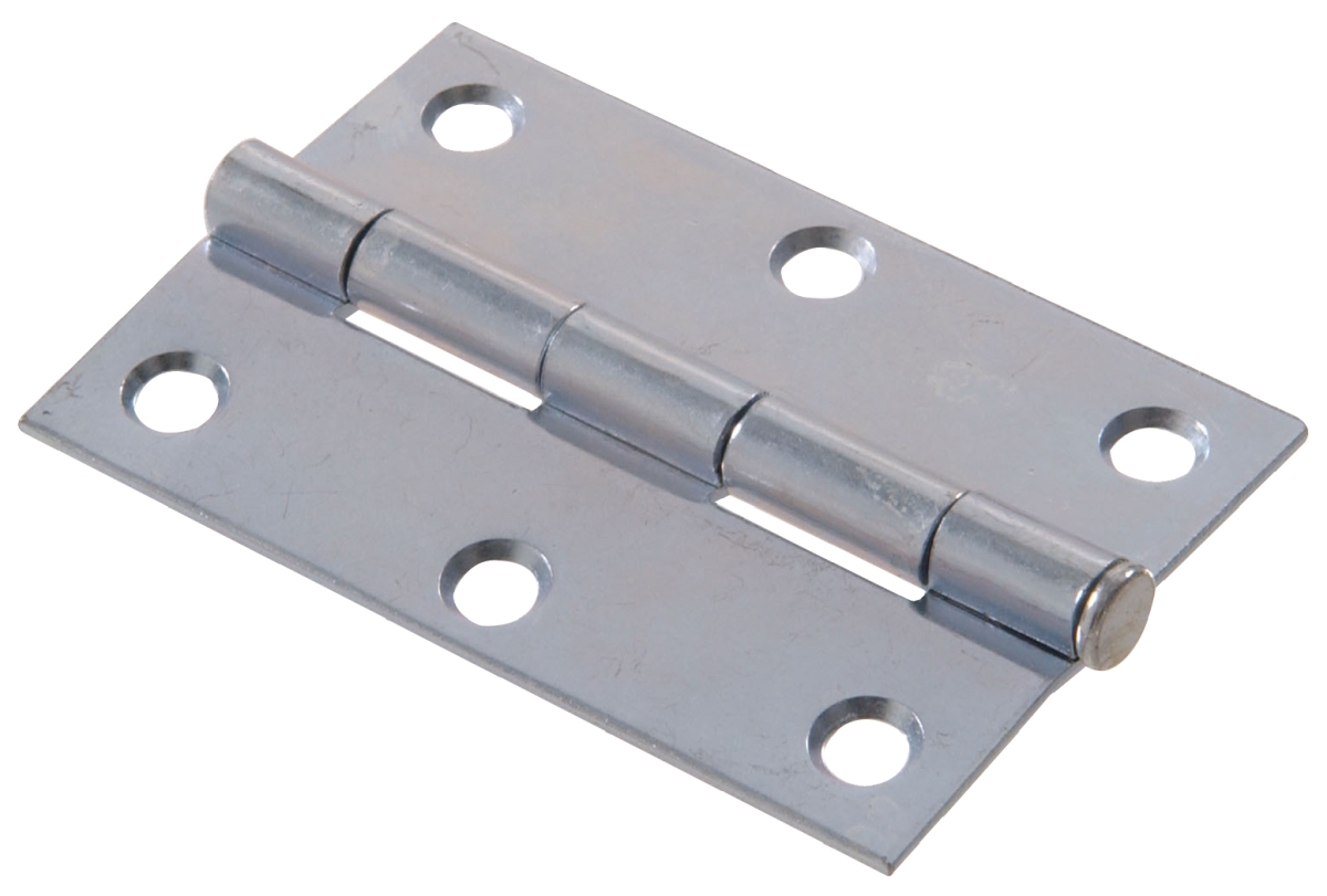 Carded - Zinc Light Narrow Hingese, 1.5 in.