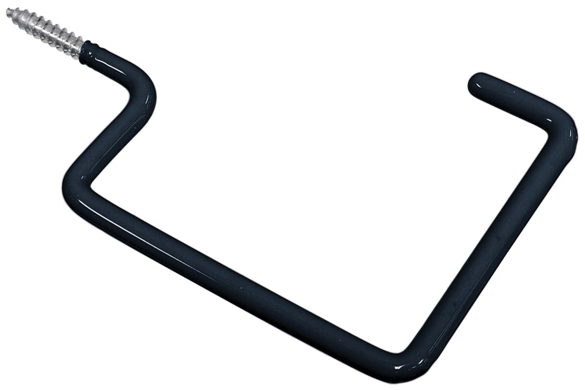 Departments - Large Storage Hook, Black Vinyl