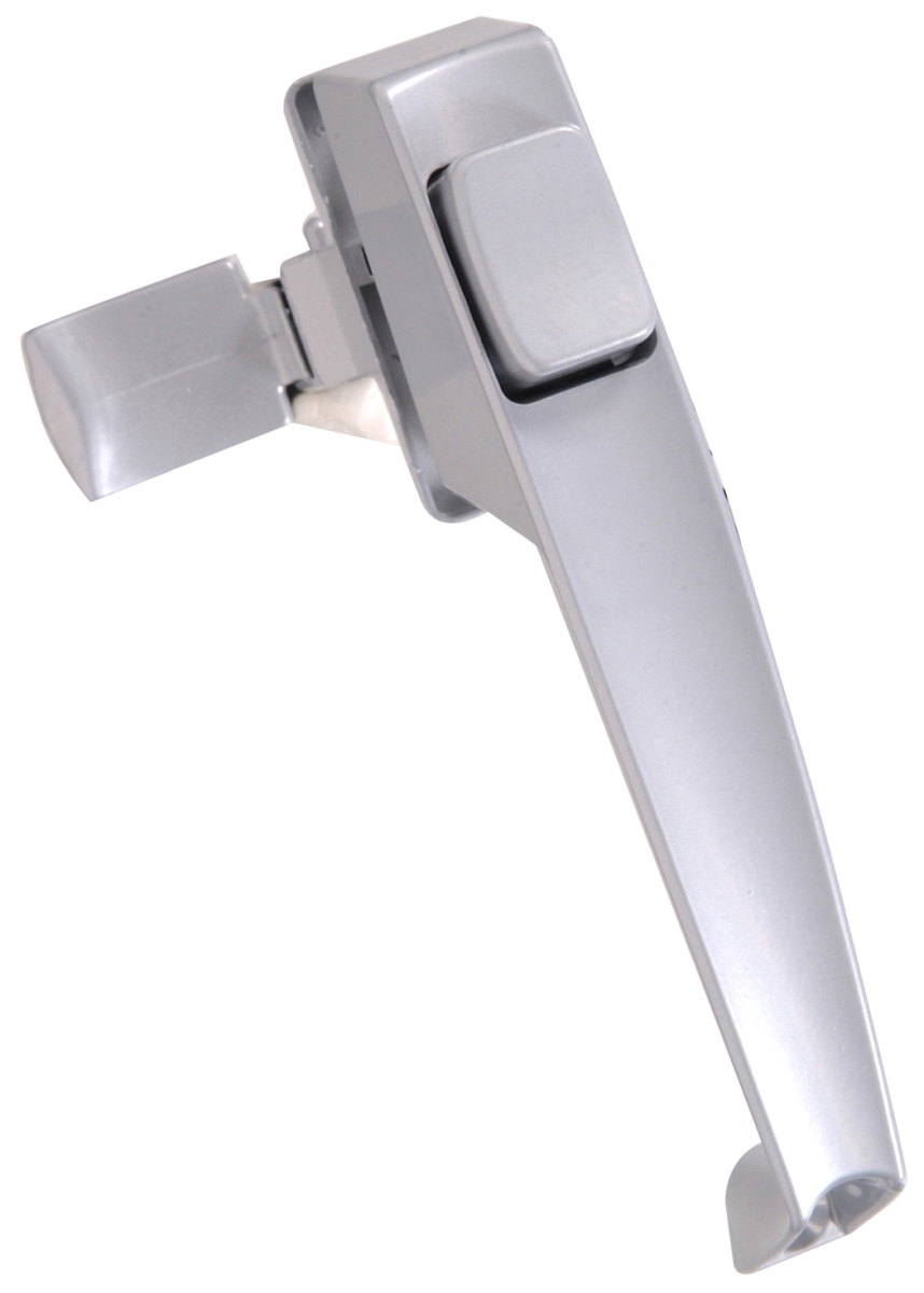 Carded Screen & Storm Push Button Latch, Whte