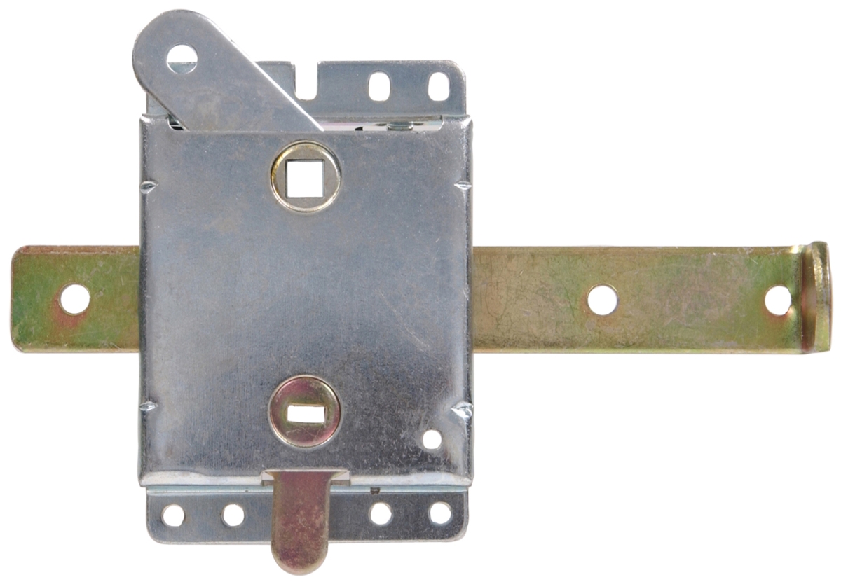 Carded - Garage Door Side Lock, Zinc