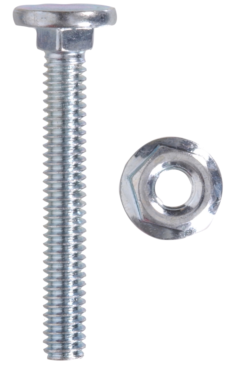 Carded - Carriage Bolts & Nuts Zinc