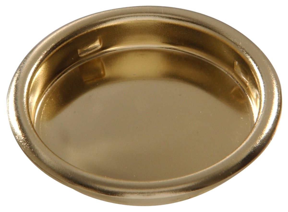 852272 Carded - Cup Pull, Brass Plated - 1.75 in.