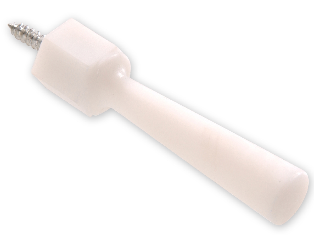 Carded - Poly Door Stop, White