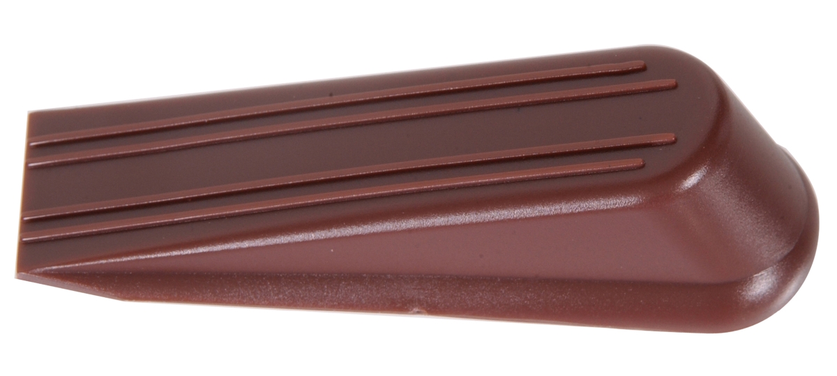 Carded - Wdg Door Stop, Brown - 1.5 in.