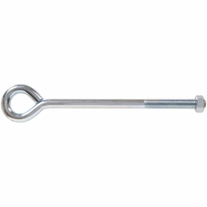 Forged Eye Bolt With Hex Nut, 0.625-11 x 12 in. - Pack of 2