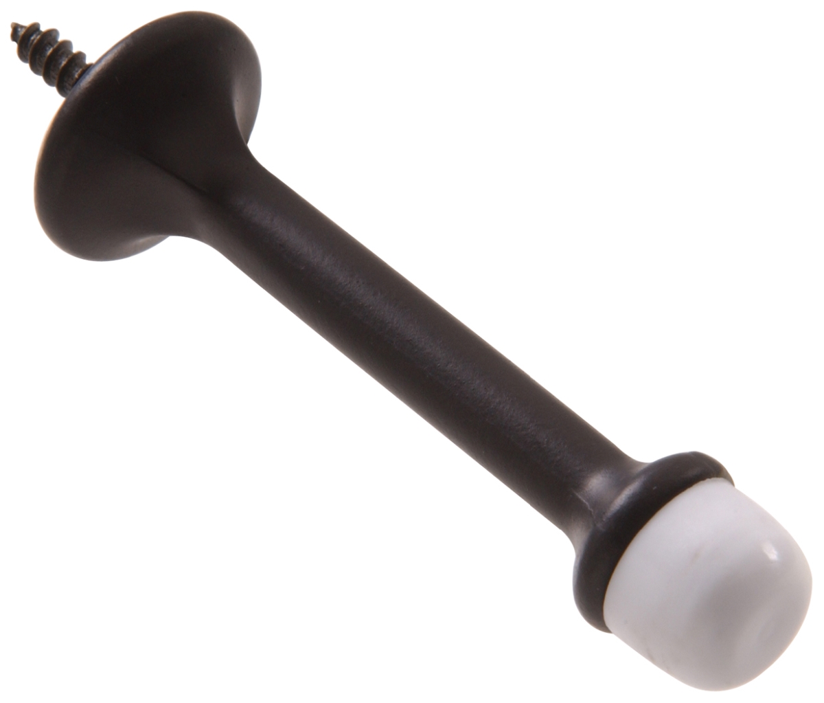 Brass Plated - Rigid Door Stop, Oil Rubbed Bronze - 3 in.