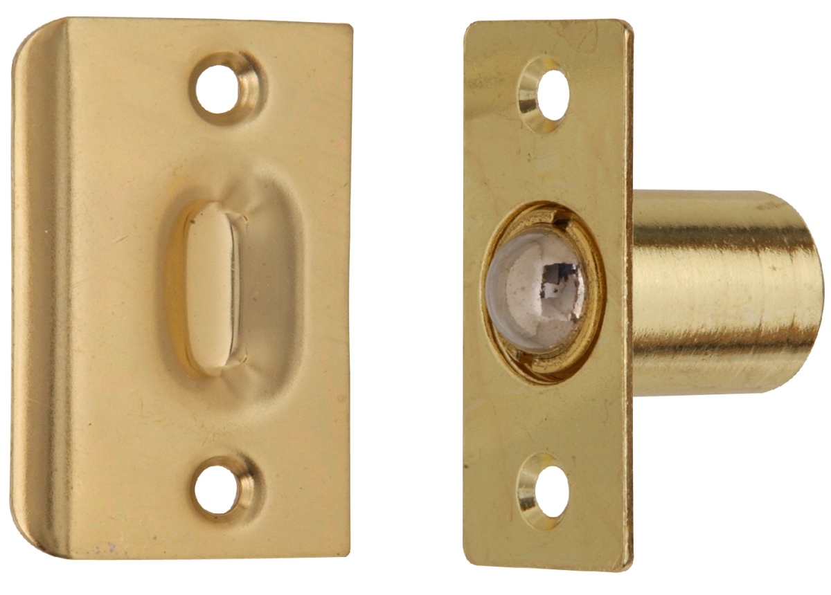 852958 Carded - Ball Catch, Brass Plated