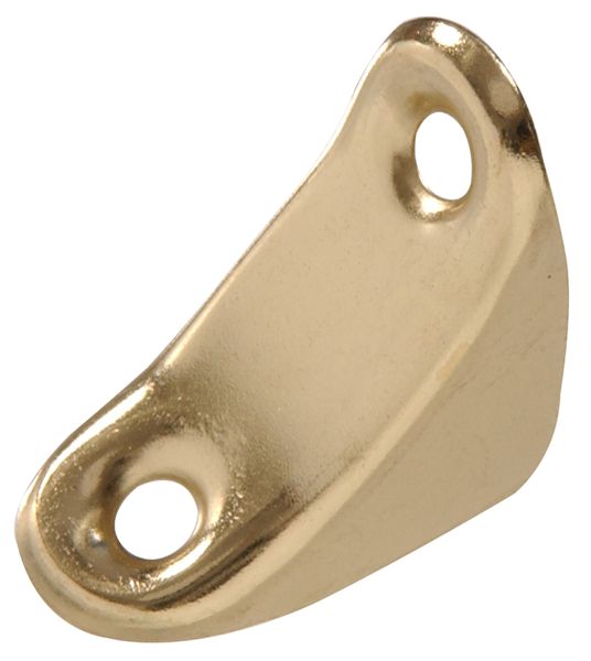 Carded - Chair Brace, Brass Platedated - 1 x 0.75 in.