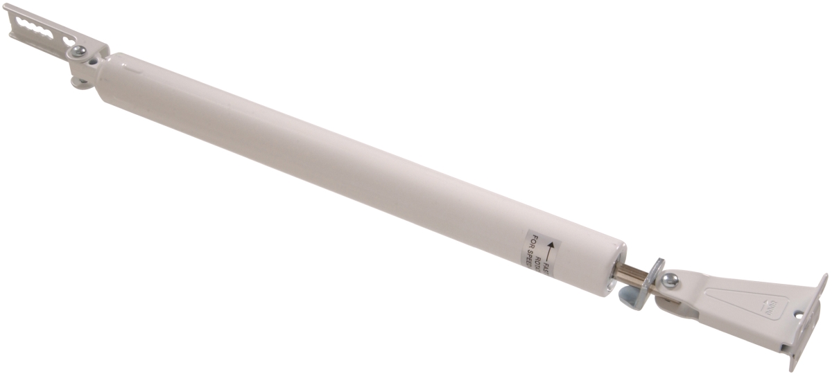 Carded - Hydraulic Storm Screen Door Closers, White