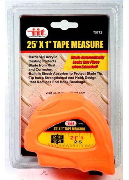 75772 Tape Auto Lock - 25 ft. x1 in.