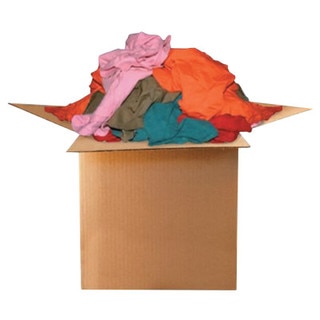 Rags Wiping, White - 25 lbs