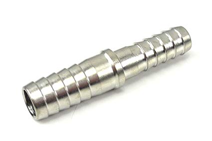 0.5 in. 316 Stainless Steel Hose Barb Splicer