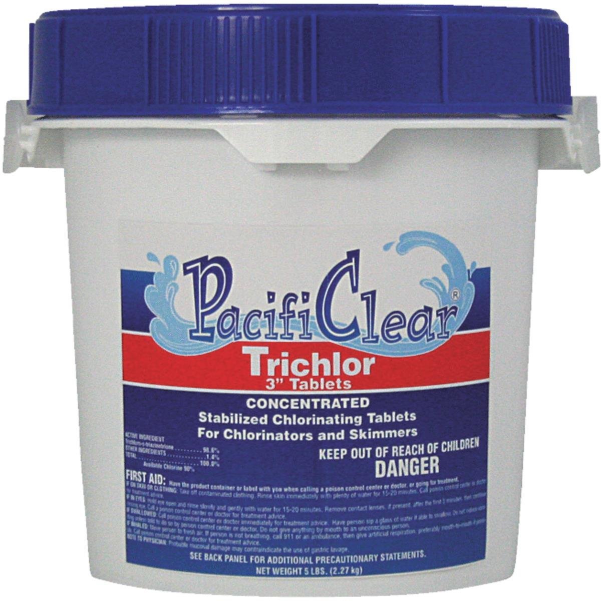 Trichlor 3 in. Tablets - 5 lbs Pail