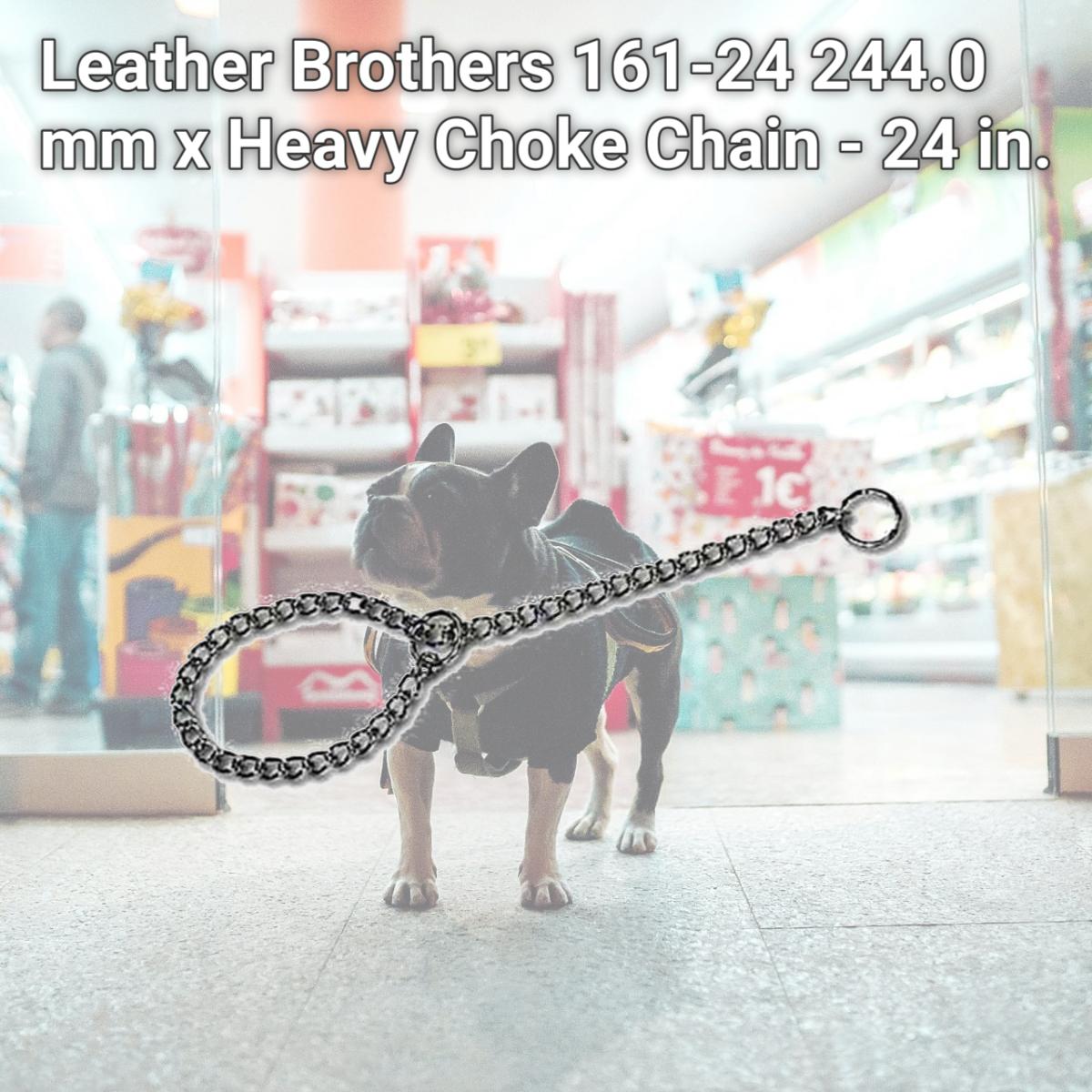Picture of Leather Brothers 161-24 244.0 mm x Heavy Choke Chain - 24 in.