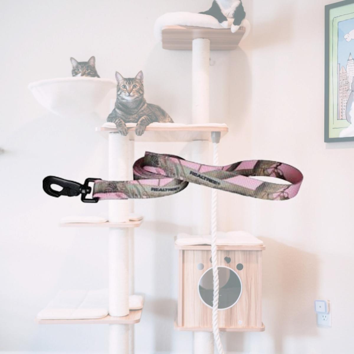 Picture of Leather Brothers 149N16RT-PK 1 x 6 ft. Nylon Pink Camo Lead