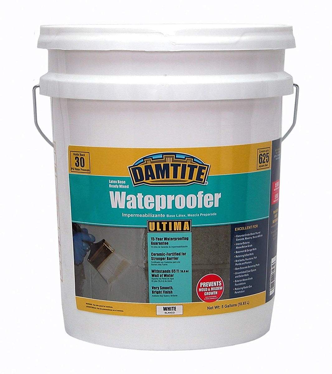 Waterproofer Latex Ultima, White - 5 gal