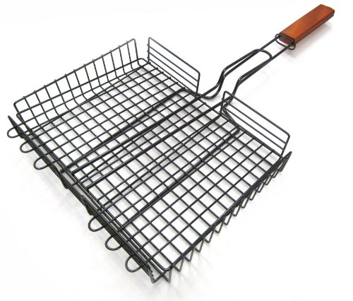 Picture of 21St Century Product GB67A10 Bbq Adjustable Basket Non-Stick with Handle