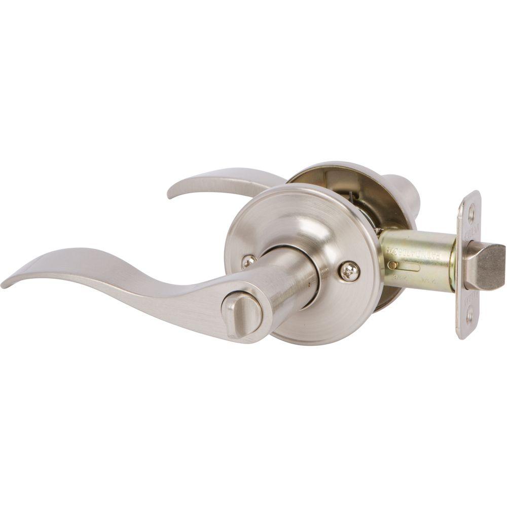 Polished Brass Privacy Lever Reversible