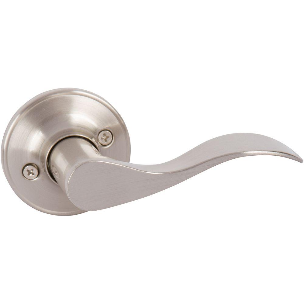 Polished Brass Dummy Lever Right Hand