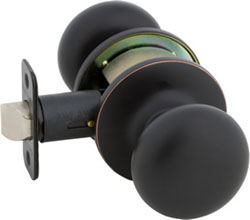 Polished Brass Saxon Knob Privacy Or Bronze Box Pack