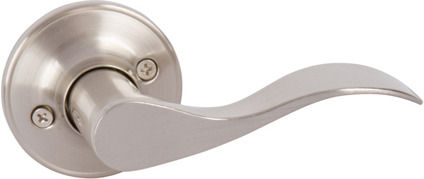 View Pack New Bennett Lever Dummy Satin Nickel