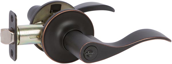 500T-BN-BN-CS-US10BE View Pack New Bennett Lever Entrance Bronze