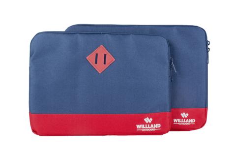 Picture of WillLand Outdoors B60810 15.4 in. Sleeve Classica Laptop Sleeve&#44; Navy