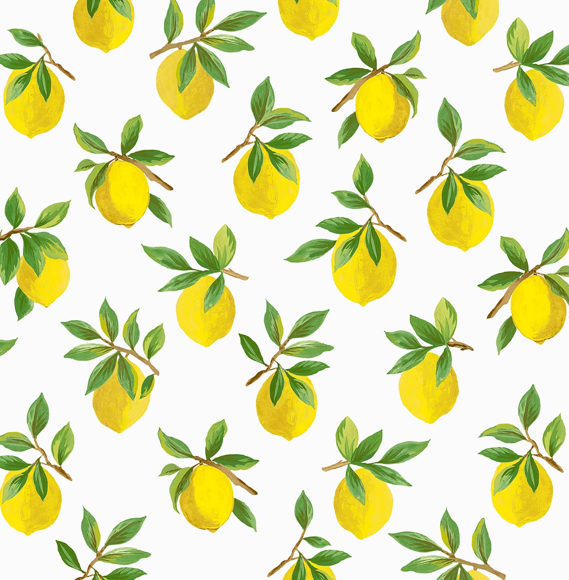 18 ft. Lemoncello Wallpaper, White