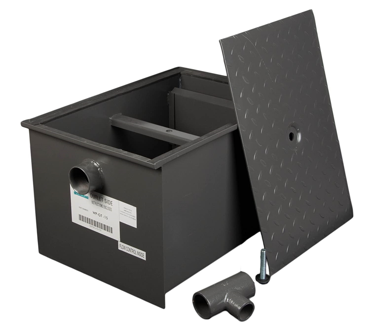 WP-GT-15 30 lbs 15 Gpm Wentworth Grease Interceptor Trap