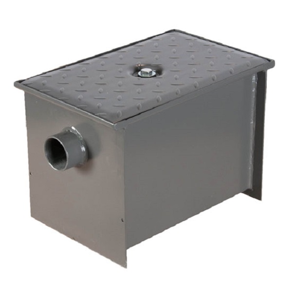 WP-GT-35 35 gpm 11 Gauge Carbon Steel Grease Trap