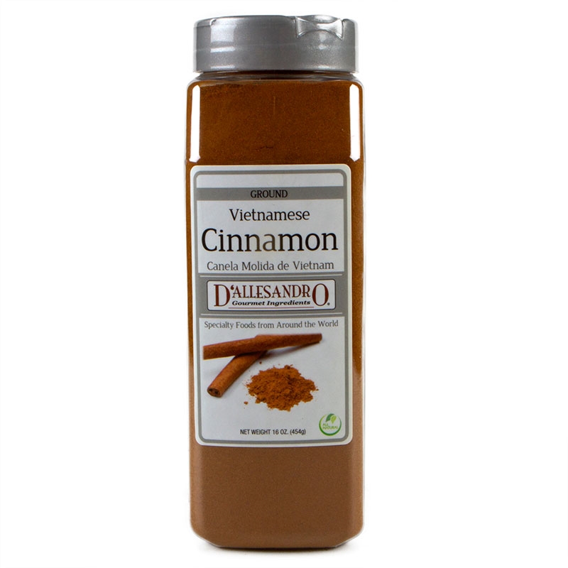 Picture of Woodland Foods 299489 Vietnamese Ground Cinnamon&#44; 16 Ounce Jar