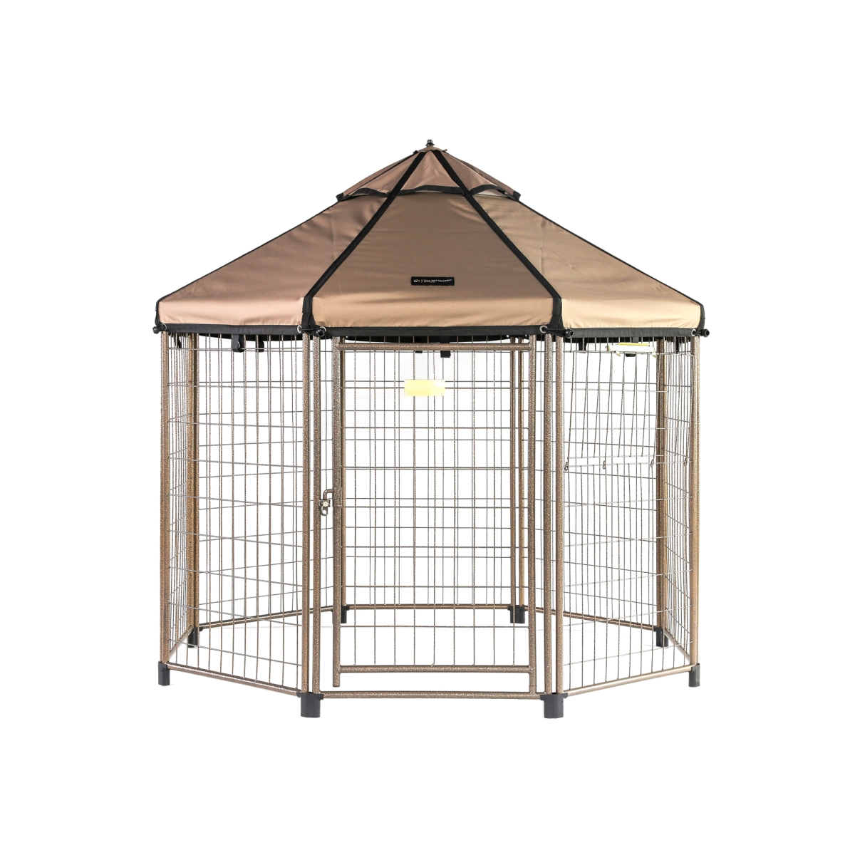 Picture of Pet Gazebo 23405ET 5 ft. Pet Gazebo with Earth Taupe Canopy