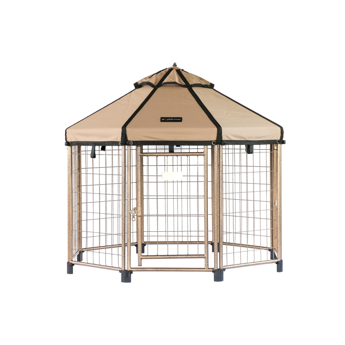 Picture of Pet Gazebo 23404ET 4 ft. Pet Gazebo with Earth Taupe Canopy