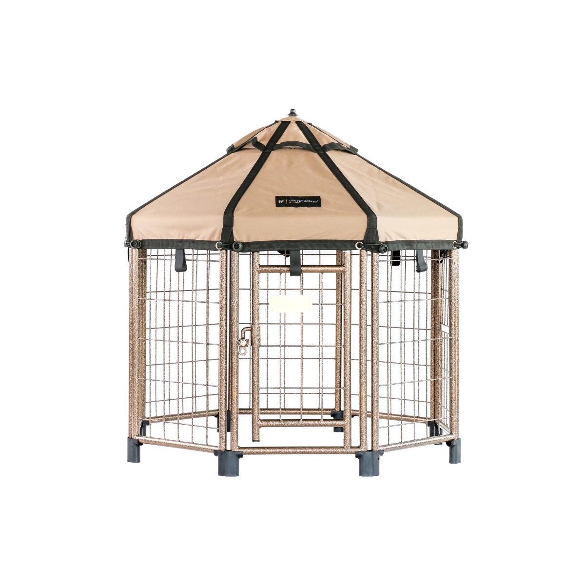 Picture of Pet Gazebo 23403ET 3 ft. Pet Gazebo with Earth Taupe Canopy