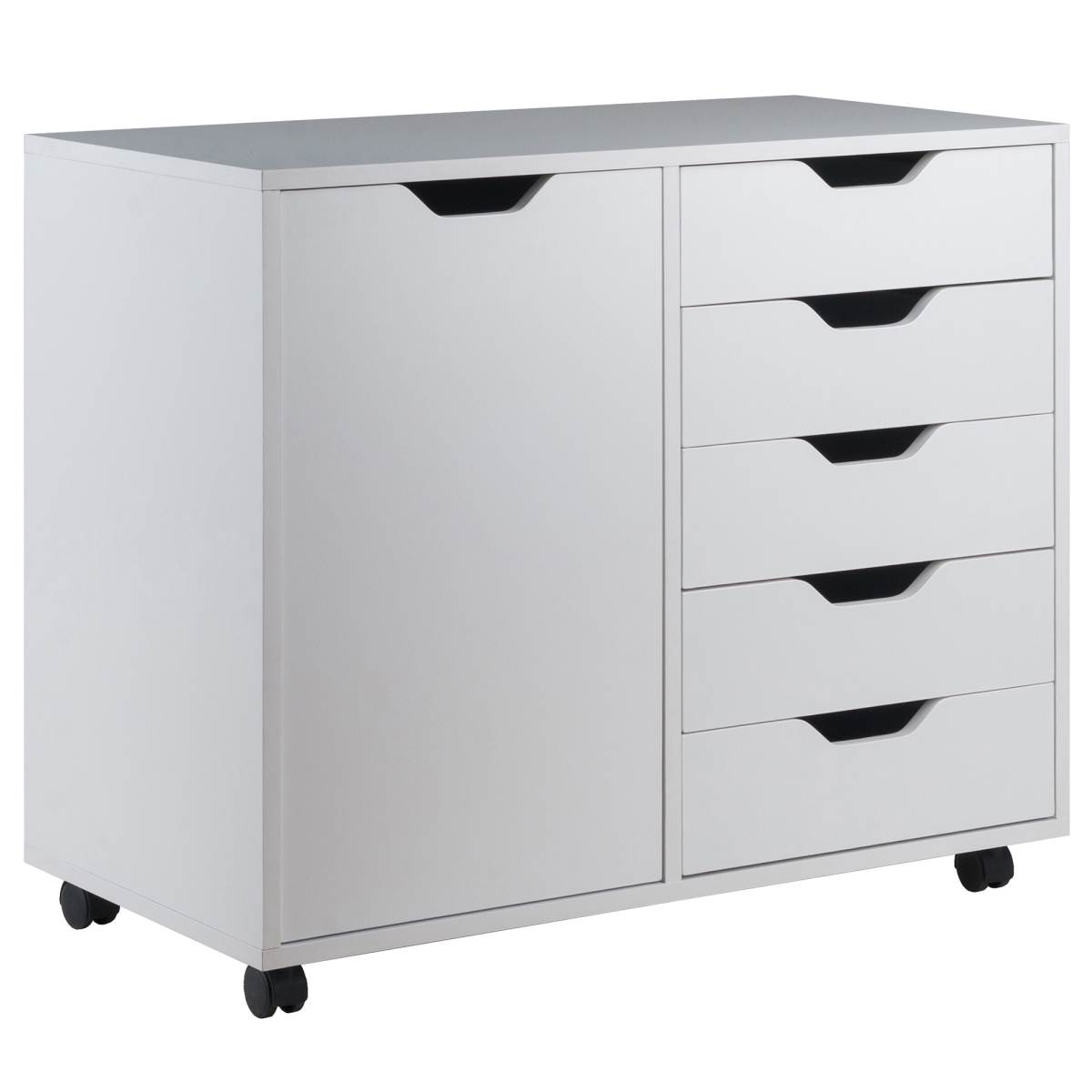 Halifax Wide Cabinet, White - 26.3 x 30.71 x 15.9 in.