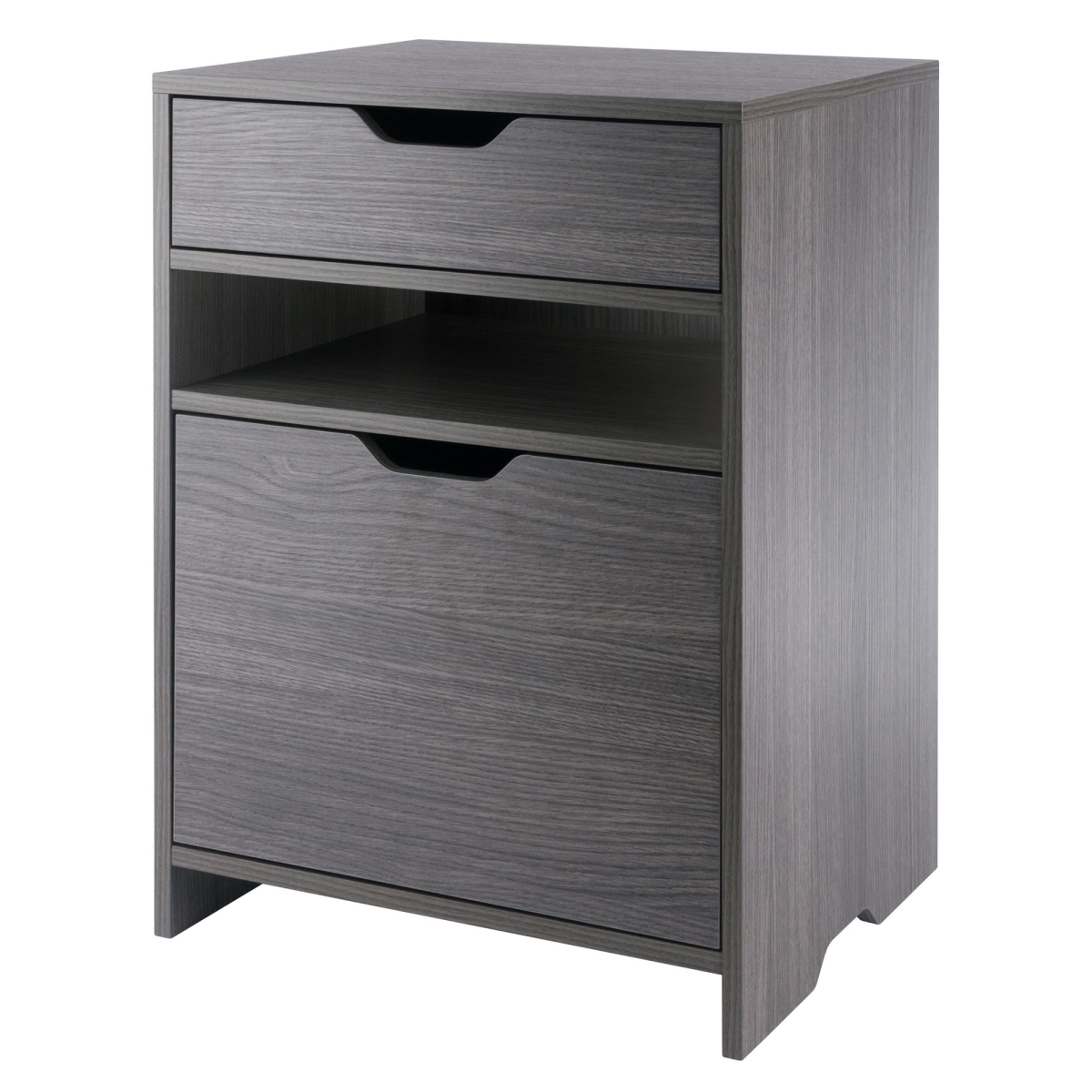19.2 in. Nova 1-Drawer Filling Storage Cabinet, White