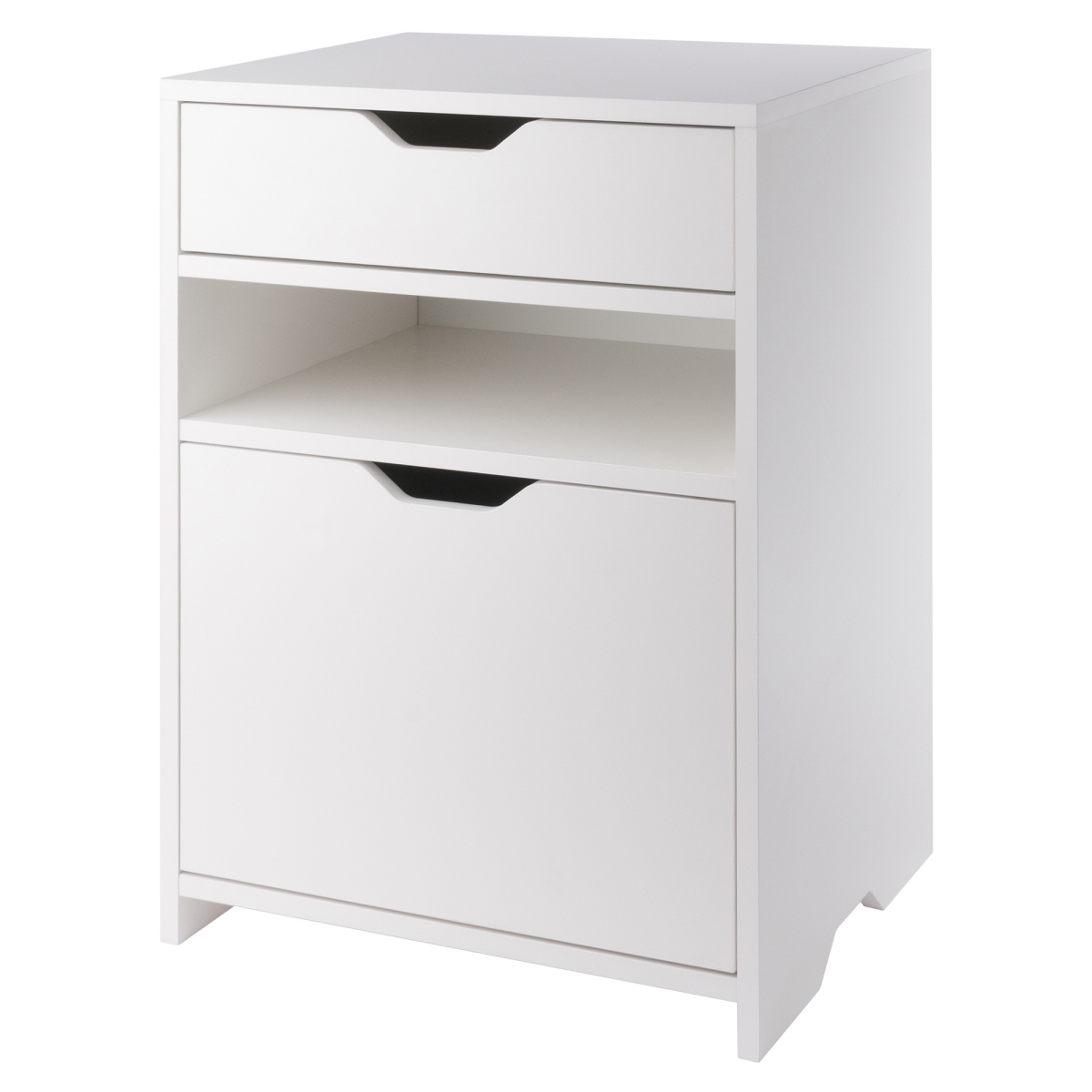 26.6 in. Nova 1-Drawer Filling Storage Cabinet, White