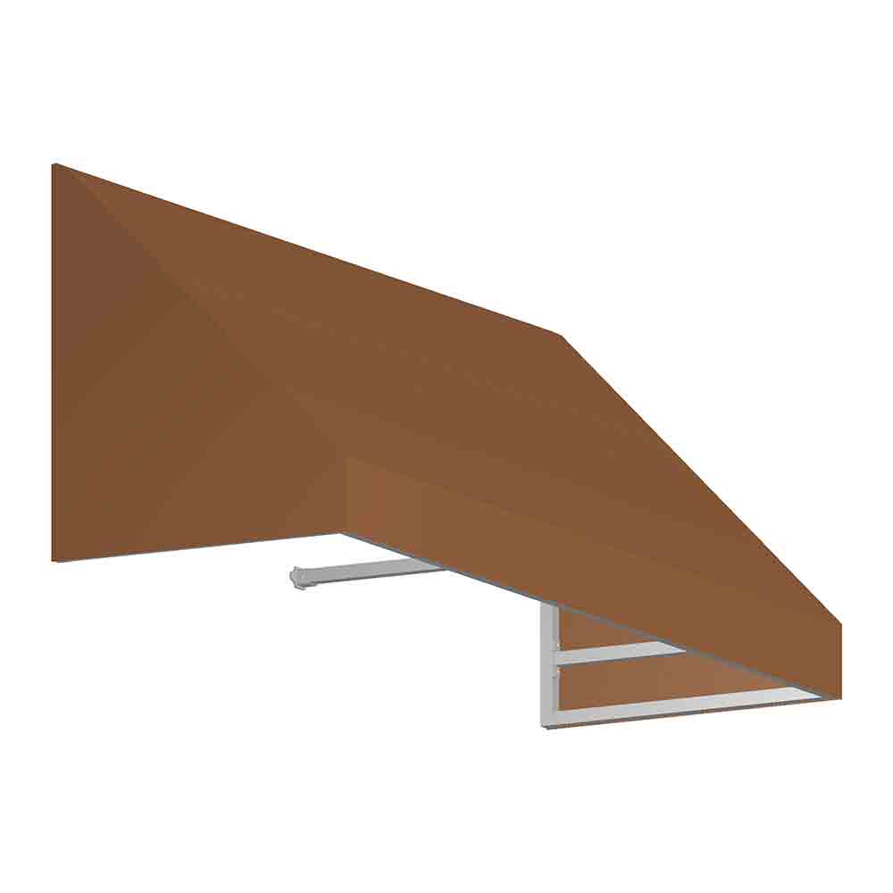 8.38 ft. New Yorker Window & Entry Awning, Terra Cotta - 24 x 36 in.