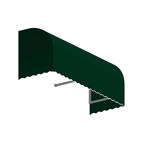 6.38 ft. Savannah Window & Entry Awning, Forest Green - 31 x 24 in.