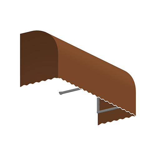 5.38 ft. Savannah Window & Entry Awning, Terra Cotta - 31 x 24 in.