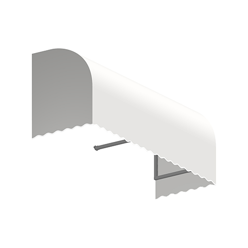 RS22-US-5W 5.38 ft. Savannah Window & Entry Awning, Off White - 31 x 24 in.
