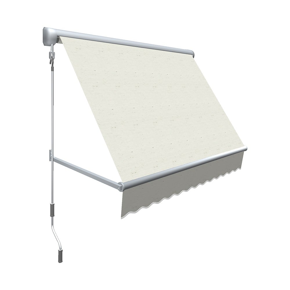4 ft. Mesa Window Retractable Awning, Oatmeal Spec - 24 x 24 in.