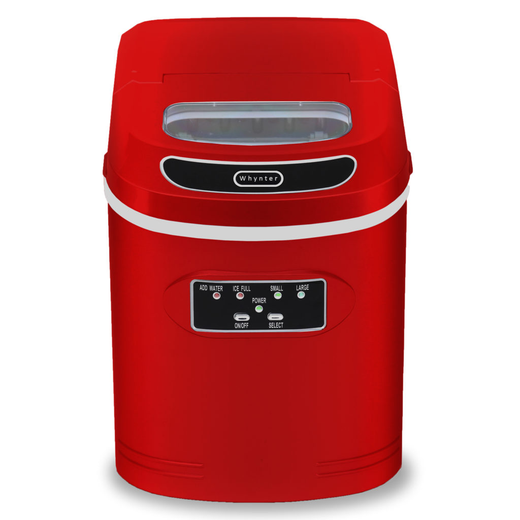 Picture of Whynter IMC-270MR 27 lbs Compact Portable Ice Maker - Red